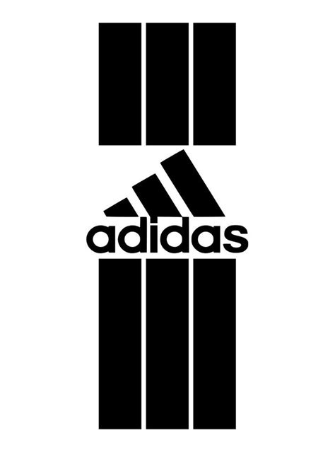 Adidas stripe decal